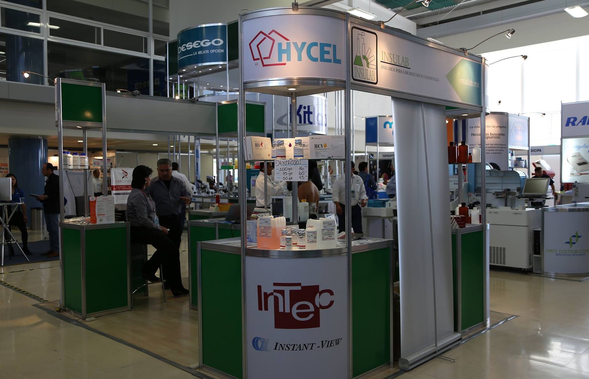 hycel, intec, pruebas rapidas, colorantes