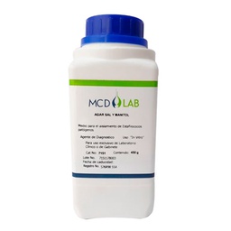 [PT7152] Agar Sal y Manitol Fco. 500 g. MCD LAB