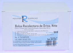 [160-00] Bolsa Recolectora de Orina (EEI) Niña   100 pzas I.R.