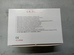 [00598] CK Prest 2 Tiempo de tromboplastina parcial activada Eq. 6 X 2 ml. LICON